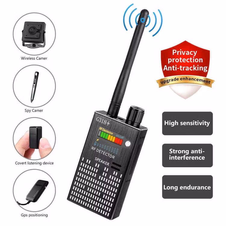 8Ghz buggdetektor anti gps tracker