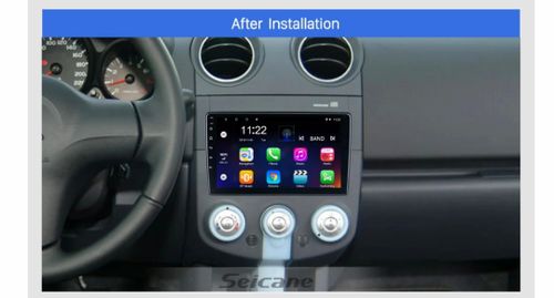 9"android 13  bilstereo  Mitsubishi Colt ( 2005--2013) gps wifi carplay android auto blåtand rds Dsp  Ram: 2GB, ROM: 32GB, 4G LTE