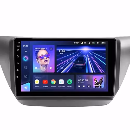 9"android 11,bilstereo Mitsubishi Lancer 9 (2006---2010) gps wifi carplay android auto blåtand rds Dsp RAM:2GB, ROM:32GB,4G LTE
