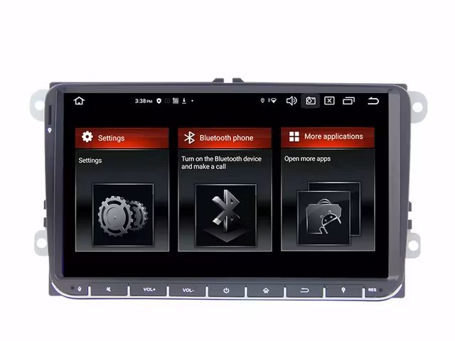 9" android 12 bilstereo Vw Transporter  T5/T6( 2014--2019)gps wifi carplay android auto blåtand rds Dsp Ram: 4GB,ROM:64GB, 4G LTE