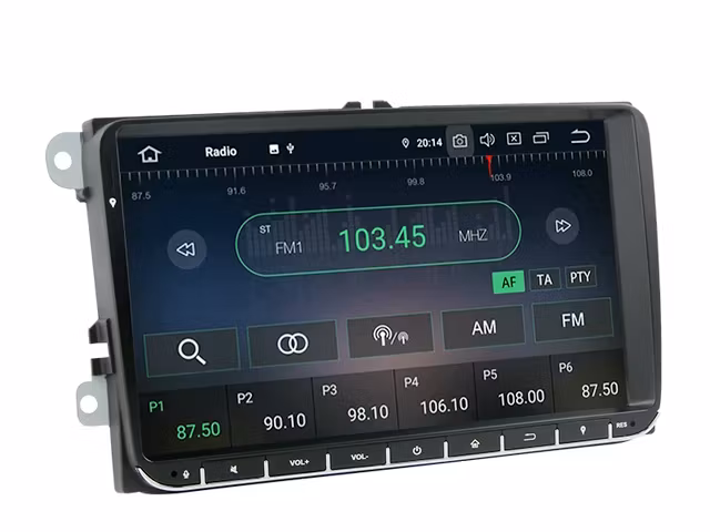 9" android 12 bilstereo Vw Transporter  T5/T6( 2014--2019)gps wifi carplay android auto blåtand rds Dsp Ram: 4GB,ROM:64GB, 4G LTE