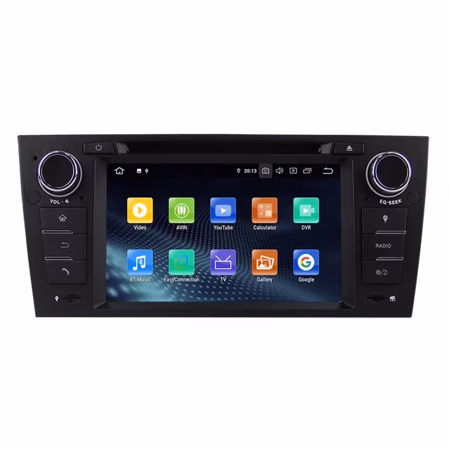 7"android 12,bilstereo  BMW 3-SERIE,  E90,E91,E92,E93,M3 manuell& auto(2005---2012) gps, wifi  32GB, android auto, carplay  DSP, blåtand Rds,dvd spelare, RAM:8GB,ROM:128GB,4G LTE