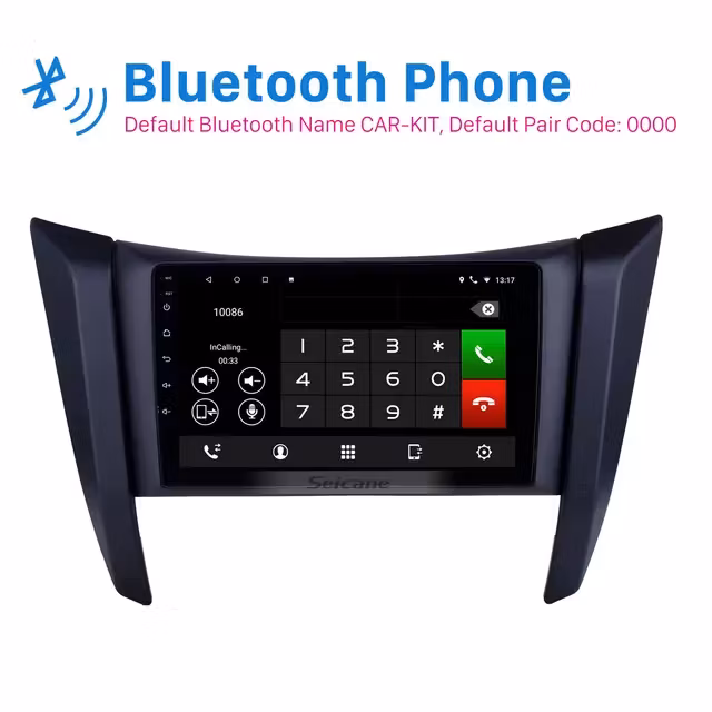 9"android 12,,bilstereo NISSAN Navara, NP300,FRONTIER(2017--2018) GPS WIFI CARPLAY ANDROID AUTO BLÅTAND RDS DSP ROM:128GB RAM: 8GB,4G LTE