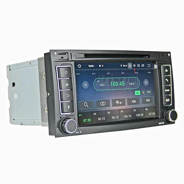 7"android 12,bilstereo dvd spelare  VW MULTIVAN T5( 2003--2015) GPS wifi carplay android auto blåtand rds Dsp RAM:4GB,ROM: 64GB, 4G LTE