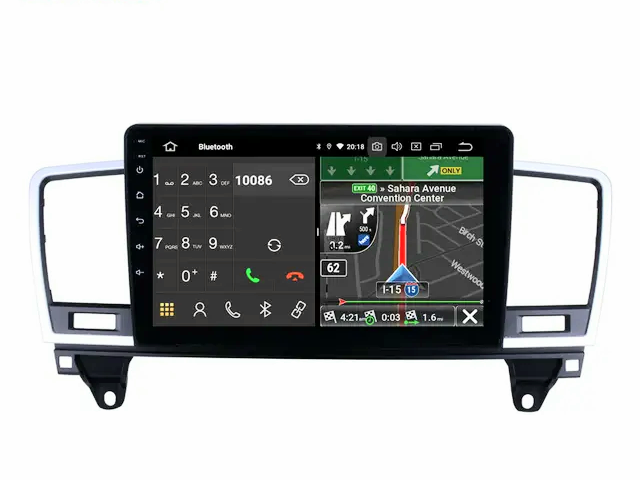 9"android 12, bilstereo Mercedes Benz ML ,GL350 (2014--2015) GPS, WIFI,Rom: 64GB, blåtand,carplay ,RAM:4GB, 4G LTE