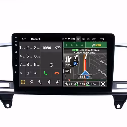 9"android 12, bilstereo Mercedes Benz ML ,GL350 (2014--2015) GPS, WIFI,Rom: 64GB, blåtand,carplay ,RAM:4GB, 4G LTE