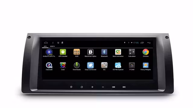 10,25" android 12 ,bilstereo   BMW 5 SERIE E39  ,X5,M5,E53(1996---2007) gps wifi carplay android auto blåtand rds Dsp RAM:4GB ROM: 64GB, 4G LTE