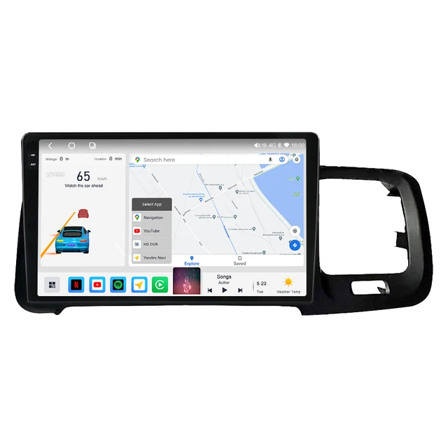 9"  Android 10 bilstereo Volvo v60 S60(2011--2013)  gps carplay ,blåtand, wifi  android auto,dsp 32GB ,4GSIM