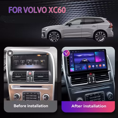 9"android 12, bilstereo  Volvo xc60 (2014--2017),wifi, gps ,carplay, blåtand  carplay, android auto, RDS  DSP, RAM:8GB,ROM:128GB, 4G  LTE