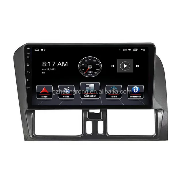 9"android 12, bilstereo  Volvo xc60(2008--2013) wifi, gps ,carplay, blåtand ROM:128GB,RAM:8GB 4G LTE + gratis backkamera