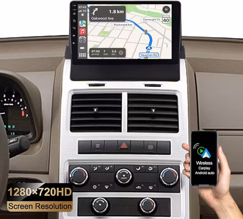 9"android 10,bilstereo  Dodge Journey(2009---2010) 32gb  ,wifi, gps, carplay, blåtand  Rds  ,android auto RAM: 2GB,ROM: 32GB, 4G LTE