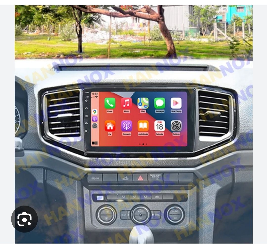 9"android 12, bilstereo vw Amarok  (2017---2021) gps wifi carplay android auto blåtand rds Dsp RAM:6GB, ROM:128GB 4G LTE