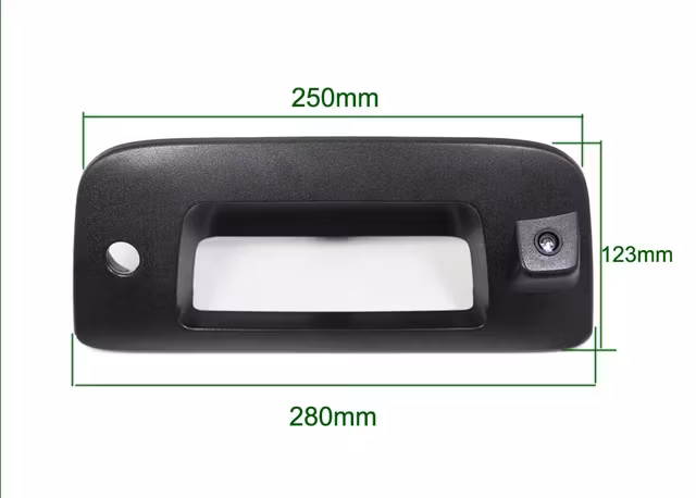 170° Vattentät  HD Bakluckans handtagskamera CHEVROLET Silverado,  Sierra,GMC(2007--2013)