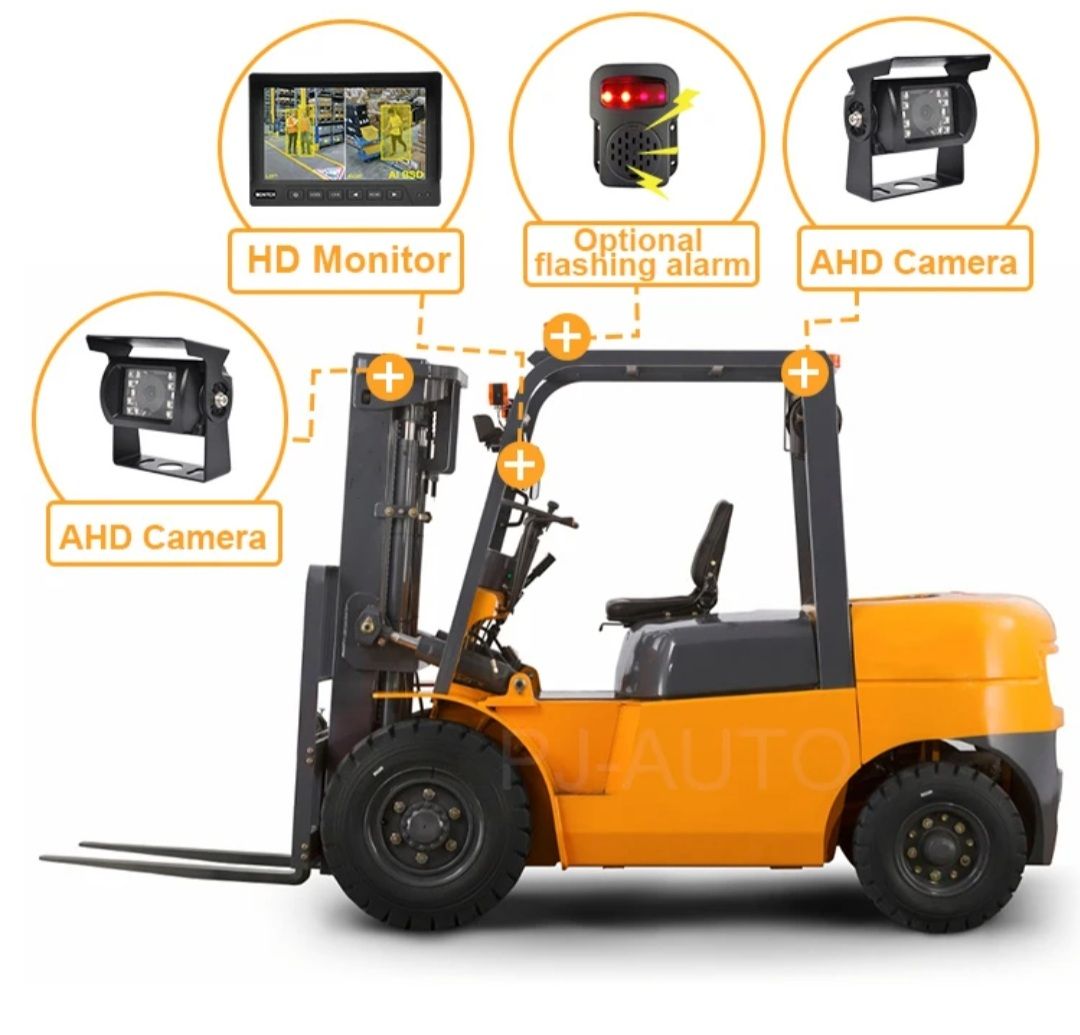 7" pekskärm Truck kamerasystem DVR