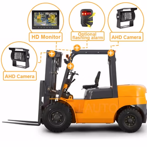 7" pekskärm Truck kamerasystem DVR