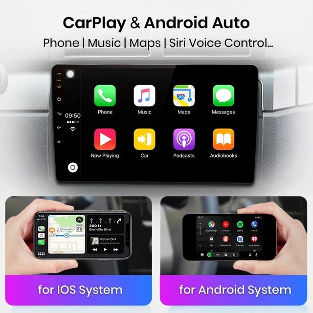 9" android 12 bilstereo  Audis  A3( 2003---2013) gps wifi carplay android auto blåtand rds Dsp RAM:4GB ROM:64GB  4G LTE