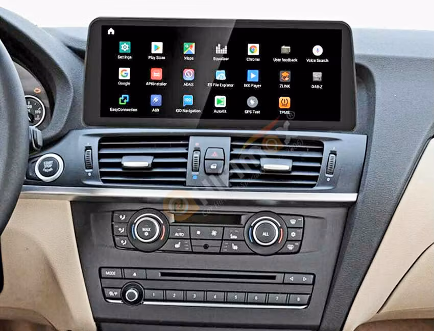 12.3" android 12 bilstereo BMW X3/X4 F25/F26 2014---2016 NBT system,gps  wifi carplay android auto blåtand rds Dsp RAM:4GB ROM: 64GB 4G LTE