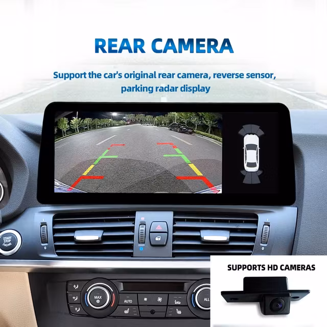 12.3" android 12 bilstereo BMW X3/X4 F25/F26 2014---2016 NBT system,gps  wifi carplay android auto blåtand rds Dsp RAM:4GB ROM: 64GB 4G LTE