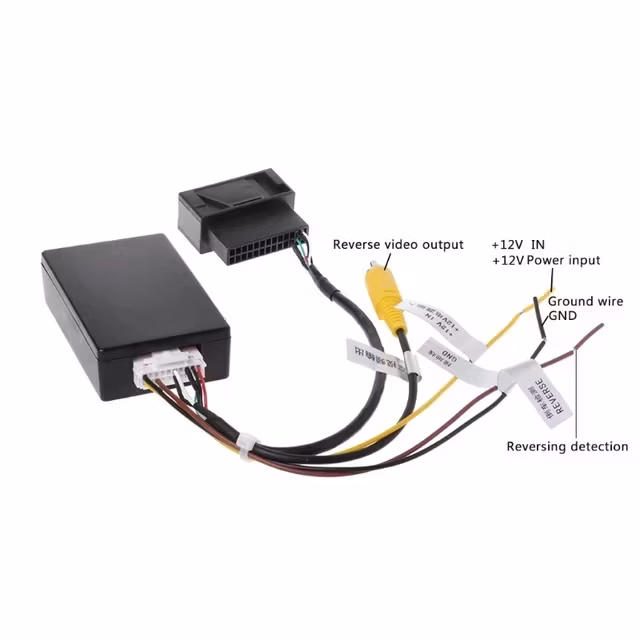 Vw original Backkamera  till rca adapter