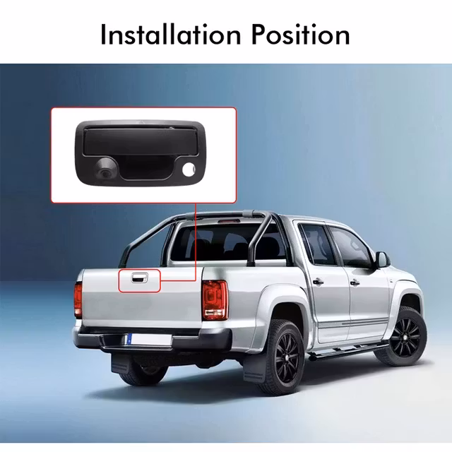 Vattentät  backkamera  Vw Amarok (2010--2020)