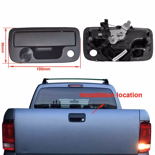 170° Vattentät AHD backkamera Vw Amarok (2010--2020)