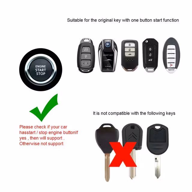 LCD Smart  bilnyckel