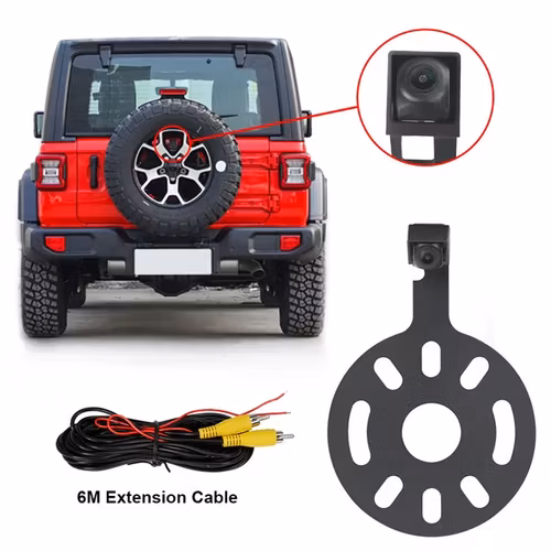 Jeep Wrangler (2007--2018 vattentät  backkamera