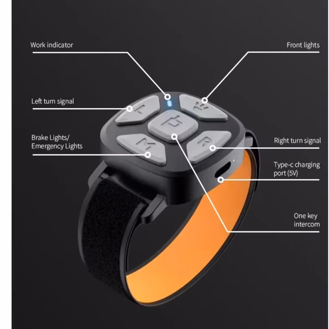 Smart cykel hjälm med kamera 1080P+kortplats+WIFI+BT+LED