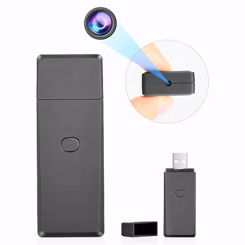 Usb minne med inbyggd doldkamera