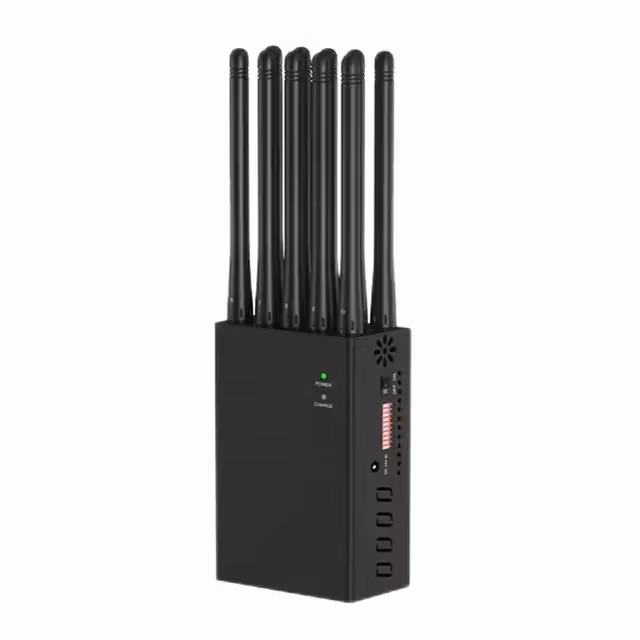 10 kanaler  GPS, GSM,  trådlös Kamera ,wifi,4G,5G signal jammer