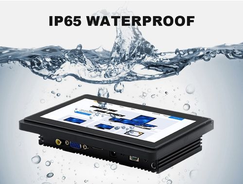 7" pekskärm Vattentät  VGA marin monitor