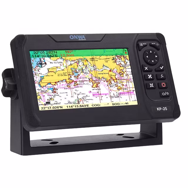 5" Gps plotter med svensk sjökort