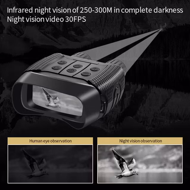 Night Vision kikare med digital videokamera