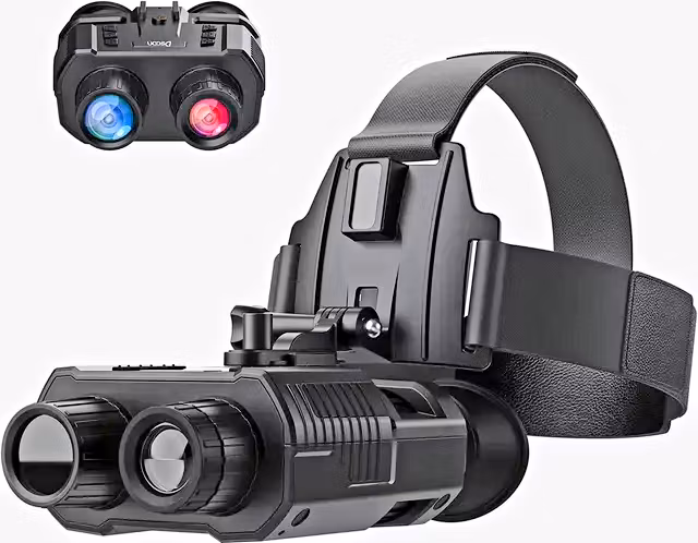 Huvudmonterad  nighvision kikare med digital kamera dvr