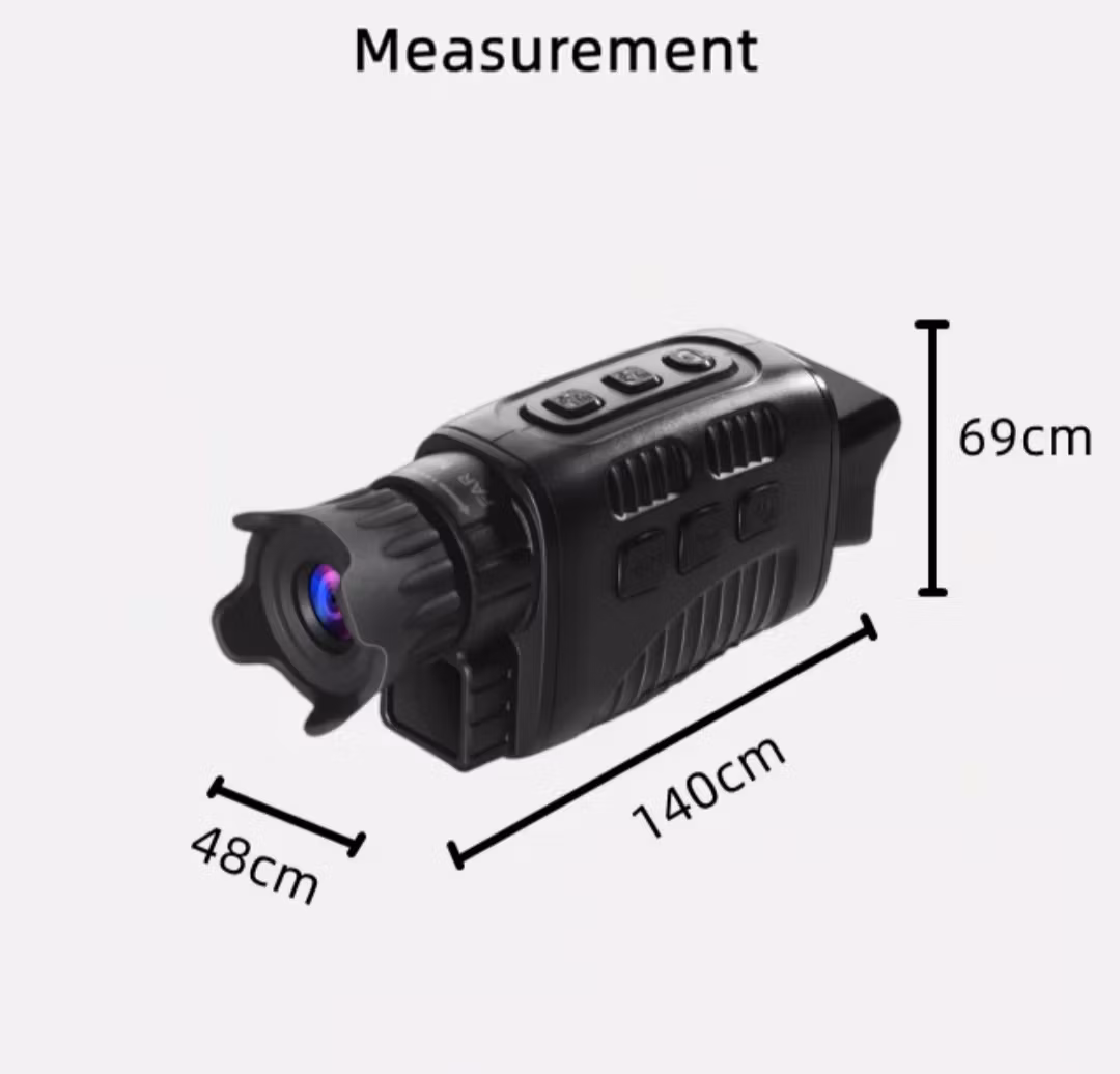Night Vision Monocular med Digitalkamera