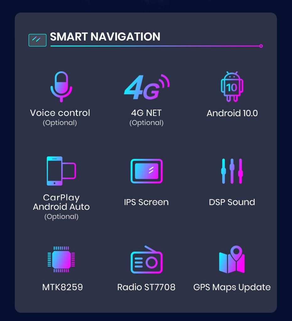 9" android 13 bilstereo VW polo ( 2008--2020) gps wifi carplay android auto blåtand wifi  rds Dsp RAM:4GB,ROM: 64GB  4G  LTE