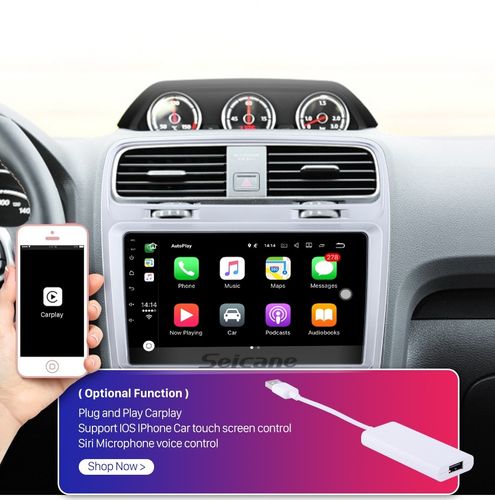 9"android 12 bilstereo vw Scirocco  ( 2015--2016) gps wifi carplay android auto blåtand rds Dsp Rom :64 GB,RAM:4GB,4G LTE