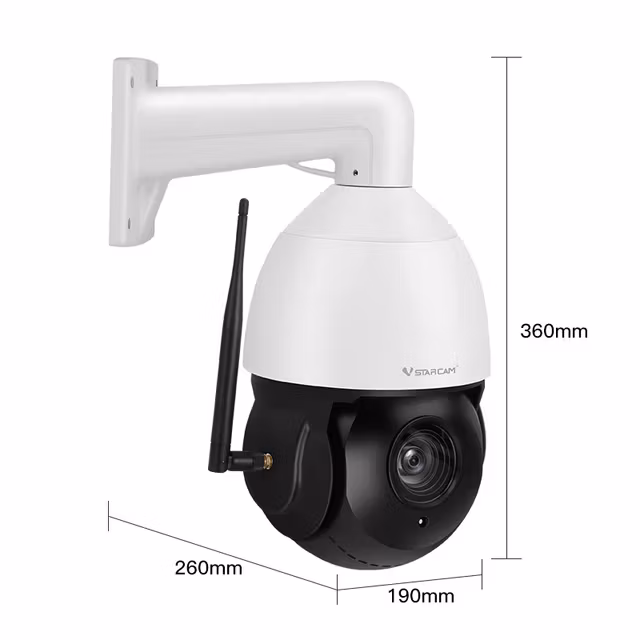 4G utomhus  bevakningskamera  30× optisk zoom
