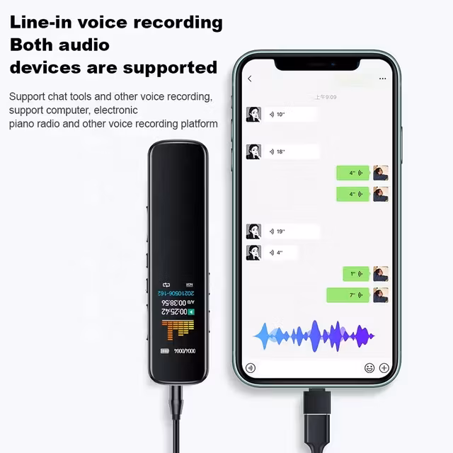 Mini Diktafon, mp3 spelare
