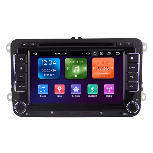 7" android 12 bilstereo SKODA Fabia (2007-2014) Fabia Combi (2008-2014) Roomster (2006-2014) Octavia (2007-2012) Yeti (2009-2015) Superb (2008-2014) gps wifi carplay android auto blåtand rds Dsp RAM:4