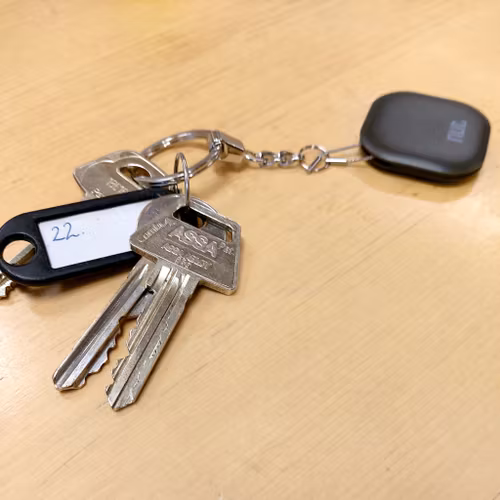 Nyckel och plånbok hittare