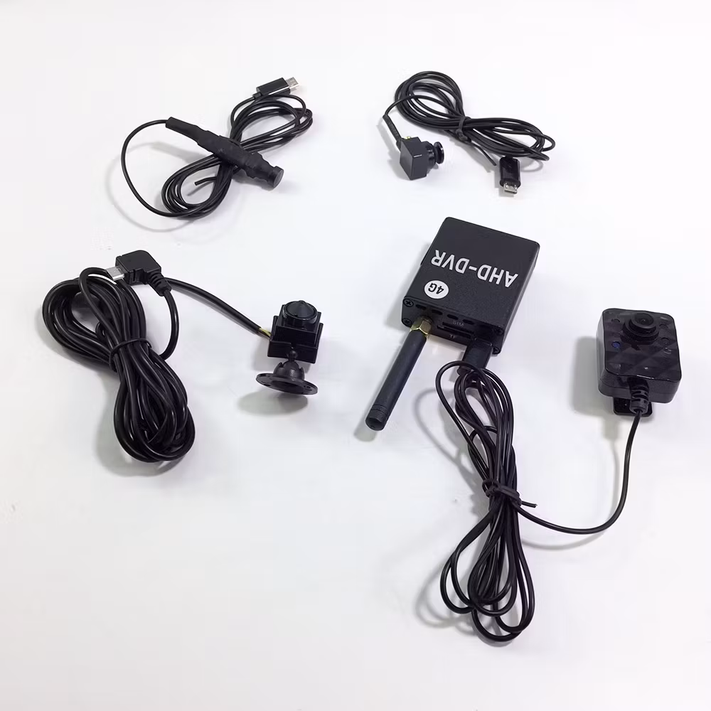 4G Sim trådlös DVR-övervakning Minikamerasystem