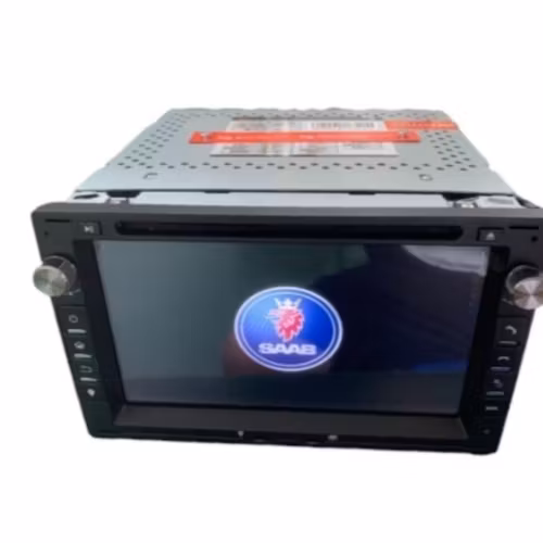 7"android 12 bilstereo  SAAB 9-5 ( 1998--2005) Gps carplay android auto blåtand rds Dsp 32gb