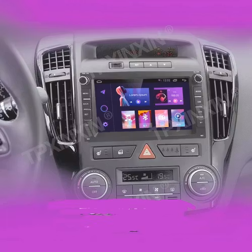 7"android 12 bil dvd spelare  Kia Venga (2010--2016) gps wifi carplay android auto blåtand rds Dsp RAM: 2GB, ROM:32 GB