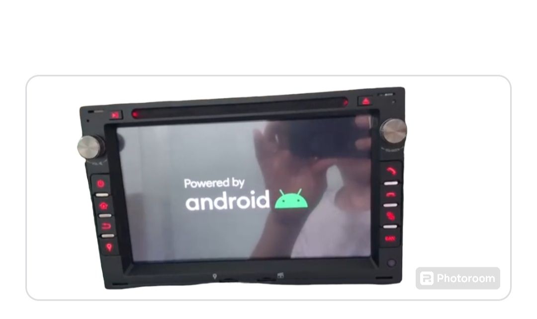 7"android 12 bilstereo  SAAB 9-5 ( 1998--2005) Gps carplay android auto blåtand rds Dsp 32gb dvd spelare