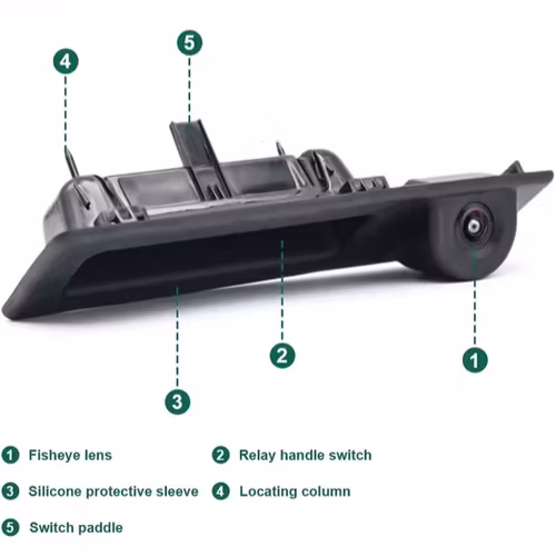 170 grader backkamera  BMW 3 Serie,5 serie ,X3 Serie,F10,F11,F25,F30,F35, med mikrobrytare till bagageluckan ?