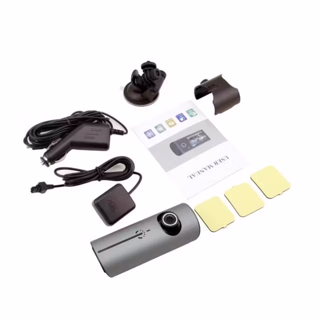 2.7" dual cam Dash-kamera
