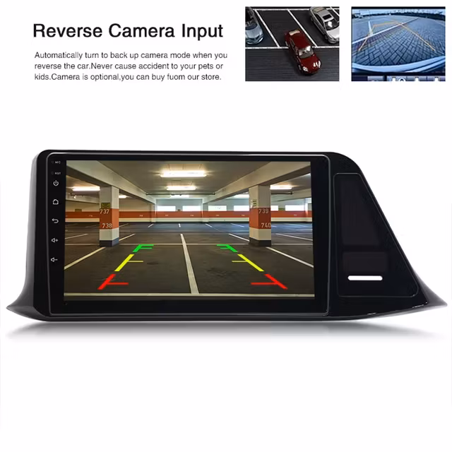 9"android 12, bilstereo Toyota  C-HR ( 2016---2020) gps, wifi carplay android auto blåtand rds Dsp RAM:4GB,ROM: 64GB, 4G LTE