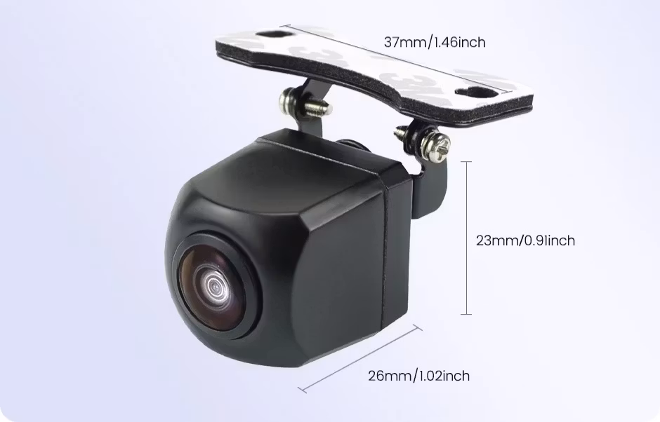 170° AHD Fram/bak/vänster/höger mini kamera