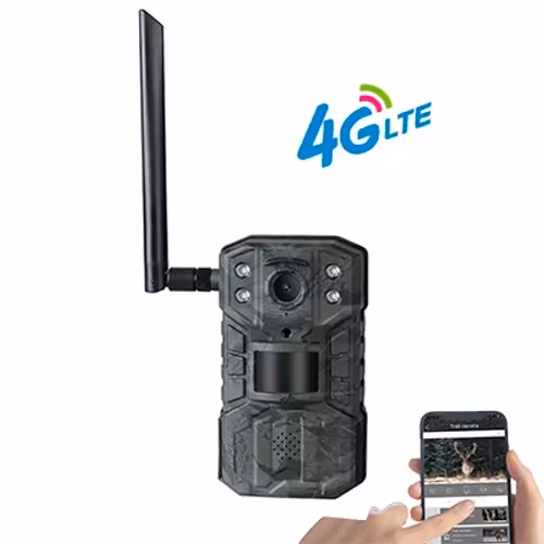Vattentät  4G wifi jaktkamera